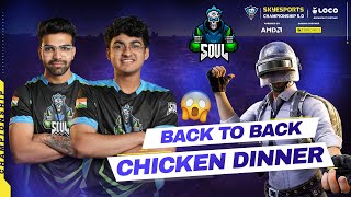 Soul Back to back WWCD stuns everyone  OG at 1  Skyesports Championship 50  Day 1  Highlights [upl. by Alyhs]