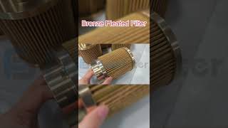 How Bronze Pleated Filters Are Made A Detailed Look [upl. by Bowers]