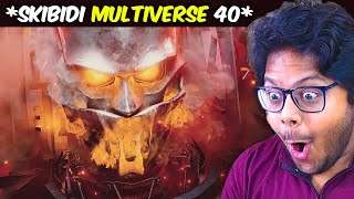 NEW GMAN IS HERE 😱 SKIBIDI TOILET MULTIVERSE 40 Reaction [upl. by Bondie302]