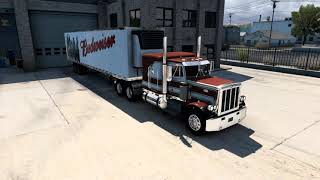 ATS Peterbilt 359 3406b Just game sound [upl. by Shelman747]