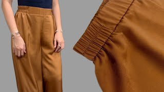 ⭐️ I taught my friends how to sew this style of pants everyone found it easy [upl. by Naved]