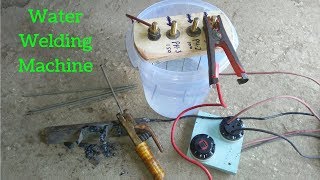 How to Make 230v Welding Machine From Salt Water Welding Machine New Experiment [upl. by Airdnassac592]