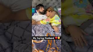 My Caring Husband ❤️😘 swatimonga rajatswati couplegoals husbandwife care caringpartner [upl. by Yecrad]