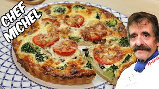 Quiche aux légumes  Recette végétarienne [upl. by Llennor]