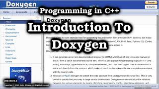 Introduction to Doxygen [upl. by Dualc]