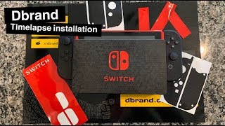 Dbrand Nintendo Switch Full Installation Timelapse [upl. by Berthold]