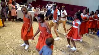 EPIC AFRICAN WEDDING DANCE  BEST WEDDING ENTRANCE  Botswana Wedding [upl. by Yanej]