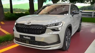 Skoda Kodiaq Sportline 2025 detail view  Leading Elegance and Performance [upl. by Dickens]