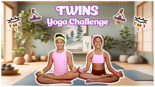 TWINS YOGA CHALLENGE [upl. by Lekram611]