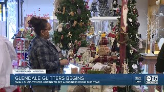 Local shops hoping for an economic boom from Glendale Glitters [upl. by Riorsson]