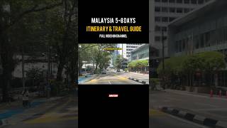 Malaysia Travel Guide 🚘How to Travel malaysia kualalumpur itinerary malaysiatravelguide shorts [upl. by Aldis]