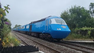 Midland pullman HST set at Narborough 2724 [upl. by Aneed]