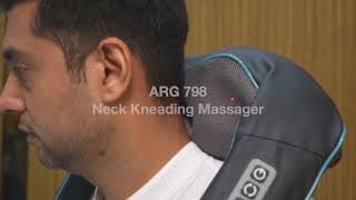 2024s BEST Neck and Back Massager for Shiatsu Relief   Neck Kneading Massager [upl. by Hieronymus183]