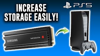 Increase PS5 Storage with Samsung 980 PRO 1TB with Heatsink Fast amp Easy [upl. by Hyacinthie]