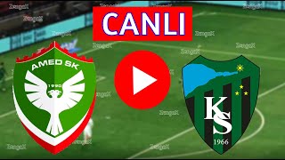 🔴AMEDSPOR KOCAELİSPOR MAÇI CANLI İZLE [upl. by Arodoet]