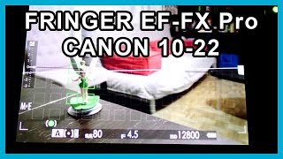 Fringer EFFX Pro  Canon EFS 1022mm f3545 USM on Fujifilm XT20 autofocus test [upl. by Hoffert39]