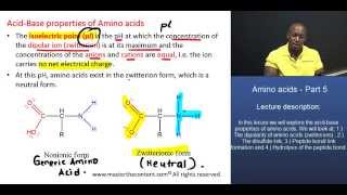 MCAT® Amino Acids Part 5 – Isoelectric Point and Zwitterions [upl. by Donahue627]