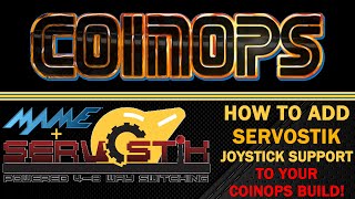 CoinOPS  How To Add Official Servostik Retro Joystick Games Support 24 Way Control To Your Build [upl. by Cimbura528]