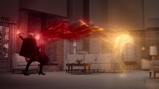 Wanda creates New Vision and The Hex with her powers  WandaVision 2021 Scene HD [upl. by Nnoryt]