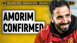 Ruben Amorim OFFICIALLY CONFIRMED New Manchester United Manager  Breaking News [upl. by Tankoos]