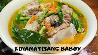 THE PERFECT KINAMATISANG BABOY RECIPE  FOODNATICS [upl. by Ahc]