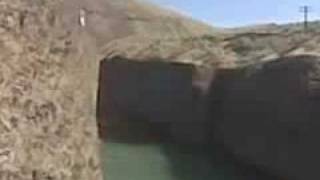 Pat jumps 50 cliff in Maupin Oregon [upl. by Anisah762]