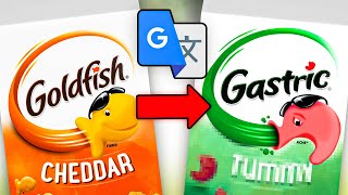 I Google Translated Famous Brands 100 Times [upl. by Biegel]