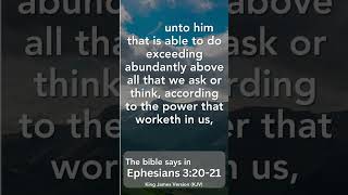 Ephesians 32021  Day126  Daily Bible Scripture [upl. by Milurd489]