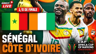 🔴🇸🇳🇨🇮 SENEGAL  COTE DIVOIRE  🏆18 EME FINALE can 2024  Le match au sommet [upl. by Yntruoc605]