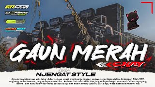 DJ GAUN MERAH  Bass Njengat Jinggle karnaval BBM Audio Malang ft SR Music [upl. by Salomo]