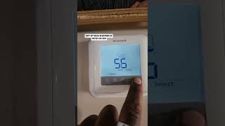 Setting minimum and maximum temperature on the thermostat hvac airconditioner thermostat money [upl. by Siol]