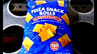 Kroger Pepperoni Pizza Snack Rolls [upl. by Helaine]