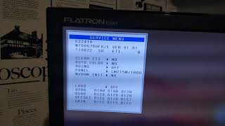 LG Flatron E2241 monitor service menu combo [upl. by Spearman]