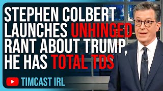 Stephen Colbert Launches UNHINGED RANT About Trump He Has TOTAL TDS [upl. by Ellehcen]