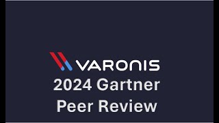 Varonis Triumphs in 2024 Gartner Peer Review [upl. by Trisa]