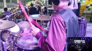 LIVE POPURRI DISQUITO PENTECOSTAL Drum cover  Abel Maza LIVE [upl. by Tedmund]