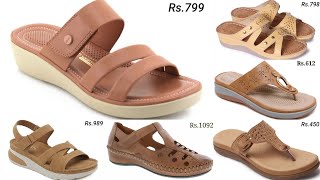 TOP NOTCH GENUINE LEATHER SANDALS SHOES SLIPPERS CHAPPALS FOR WOMEN 2025 [upl. by Meesaw]