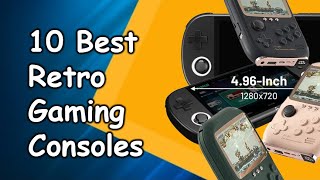 Top 10 Best Retro Gaming Consoles  Retro Game Console 2024 [upl. by Notxam228]