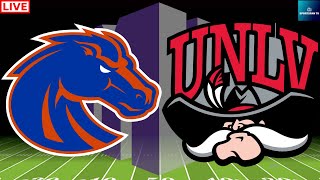 Boise State vs UNLV Week 9 Mountain West College Football Live Game Cast amp Audio [upl. by Retsub]