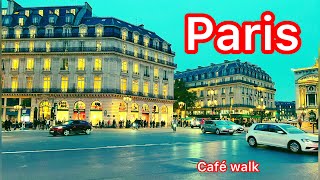 Paris France 🇫🇷 Paris Café amp Street Walk 2024 A walk In Paris [upl. by Reltuc778]