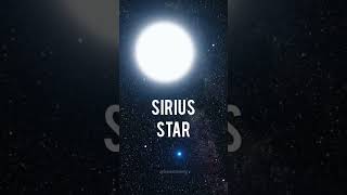 Sirius A and Sirius B  Brightest Star  Binary Star System  sirius binarystar canismajor [upl. by Mccowyn]