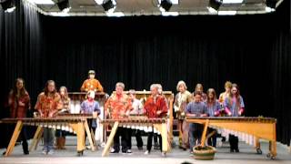 Maltby Elementary Marimba Band Plays quotHidden Treasurequot [upl. by Lavery]