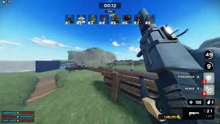 UPDATE USING THE SNOWBALL LAUNCHER GUN  Gunfight Arena ROBLOX [upl. by Tildie]