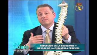 Reducción de la escoliosis y mejora la curvatura cervical con la quiropráctica [upl. by Ellehcrad]