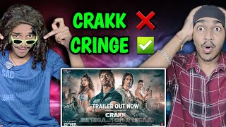 Crakk  Jeetegaa Toh Jiyegaa Trailer REACTION [upl. by Junette]