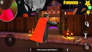 Scary Teacher 3D New Update Chapter Halloween Special New Levels Ghostly Experiene Android Gameplay [upl. by Mirth]