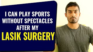 Return to Sports After Lasik Eye Surgery at Narayana Nethralaya [upl. by Pantin198]