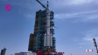 China Prepares for Shenzhou 18 Manned Space Mission Launch [upl. by Ocsicnarf353]