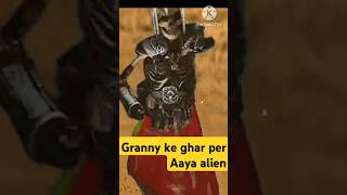 Granny ne apne ghar per Bulaya alien shorts youtubeshorts granny [upl. by Ymmat]