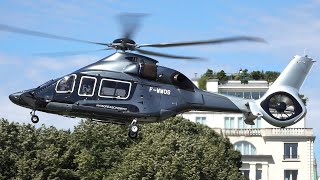 New Airbus Helicopters H160 VIP landing at Paris [upl. by Darees728]